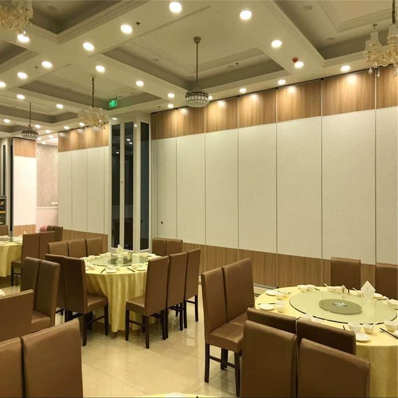 酒店电动移动隔断隔音墙活动折叠隔断墙吊趟门隔墙隔音商用可移动