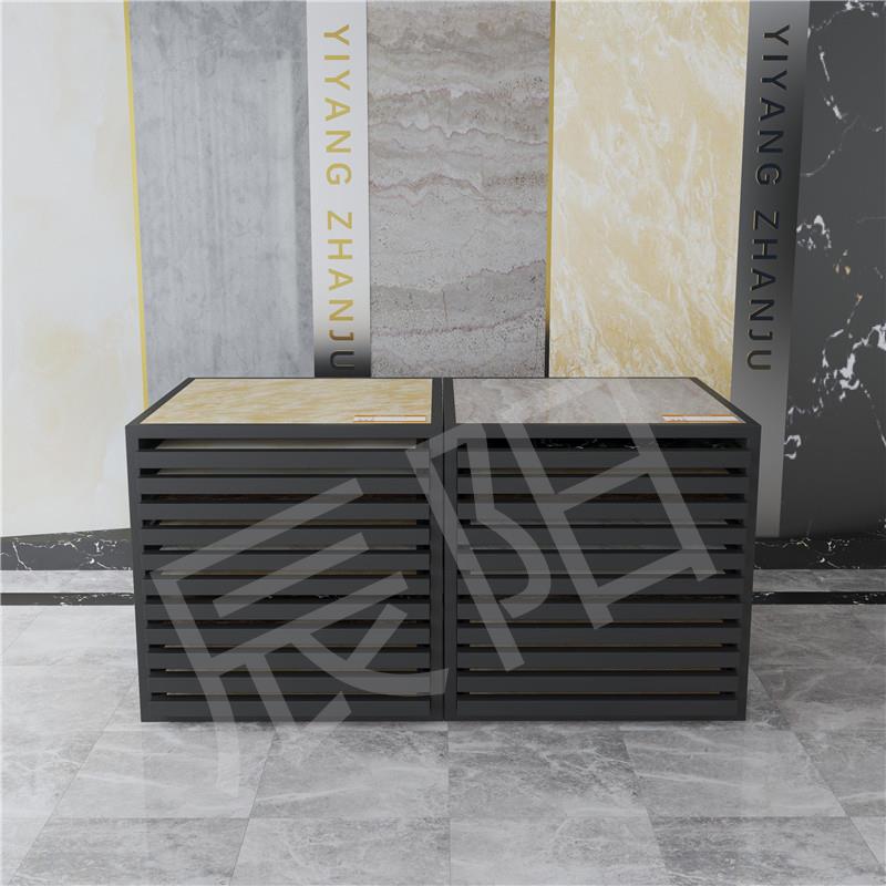 抽屉式瓷砖抽拉展架木地板展示架推拉样品石材多功能 立式 落地式