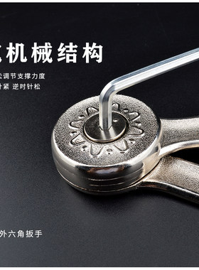 铝门框榻榻米液压杆 上下翻门缓冲杆 美格斯邦家具五金 支撑杆