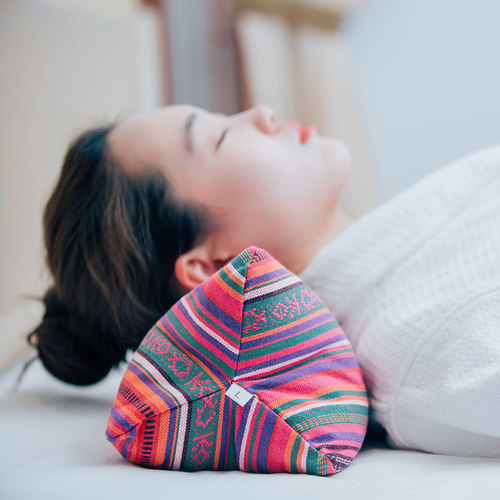 山苍子枕头护颈椎助睡眠睡觉专用牵引枕决明子荞麦中药三角护颈枕