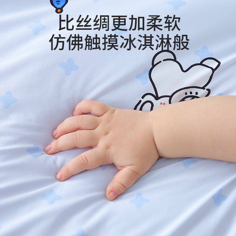 幼儿园凉席被子三件套午睡儿童小床席子专用夏季a类软席宝宝婴儿