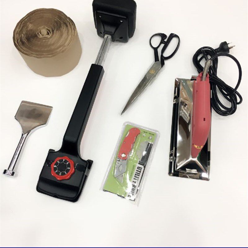 包邮酒店地毯安装工具维修专业脚蹬器烫斗接缝器鏨刀烟洞修补套装