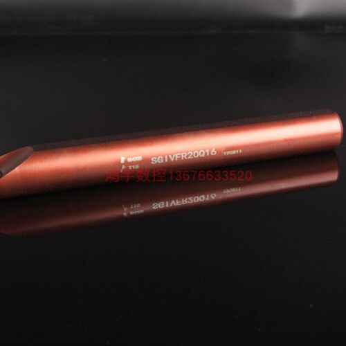 端面槽刀小内孔平面槽刀内径端面切槽刀片VC1604R100双头平头槽刀
