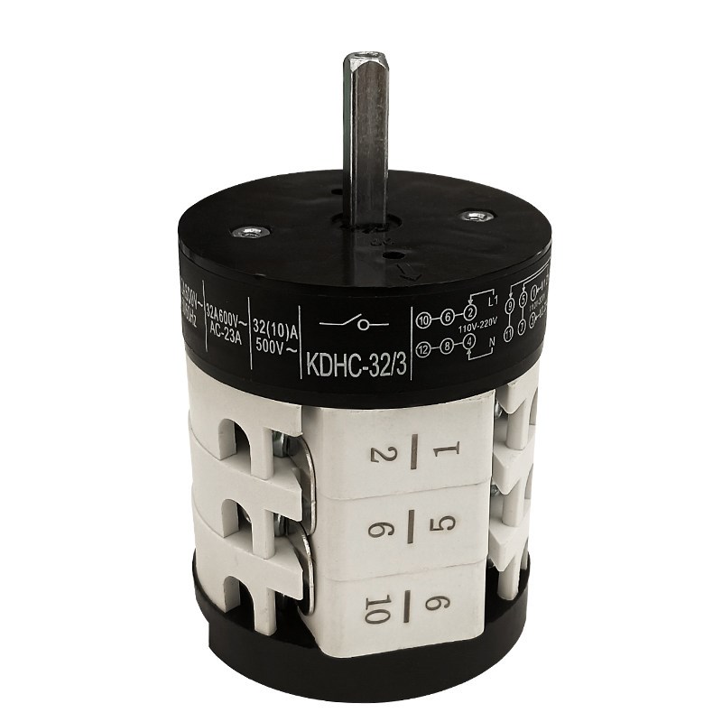 拆胎机扒胎机配件万能转换开关正反开关32A倒顺开关220V/380V包邮