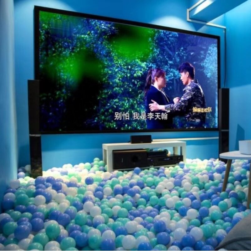 窄边框画框幕布100寸200英寸16:9家用4K投屏壁挂式高清电影屏幕