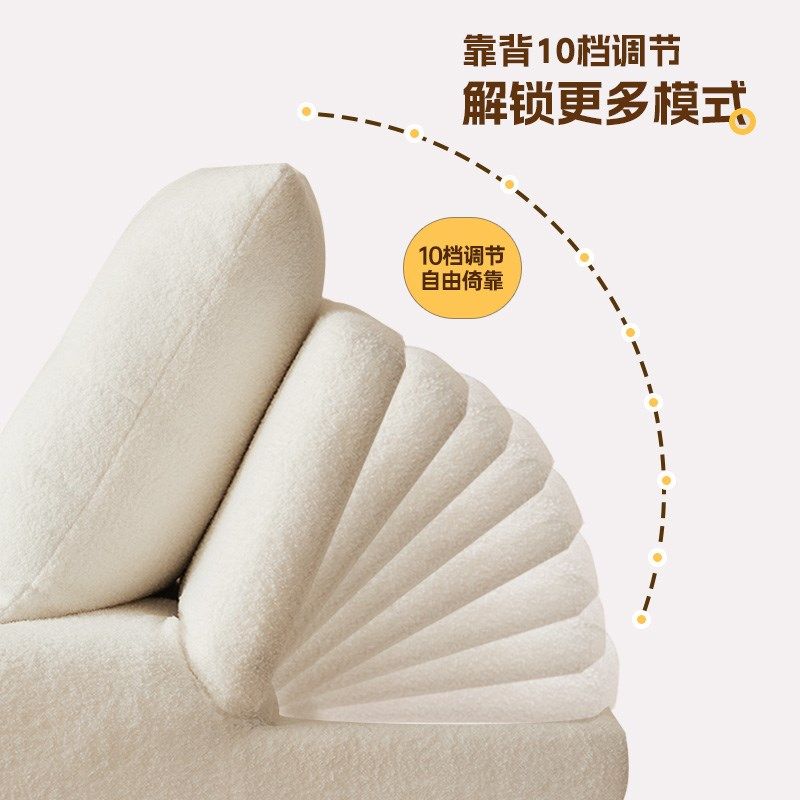 泡芙沙发床可折叠两用客厅懒人沙发椅小户型躺椅多功能单人伸缩床