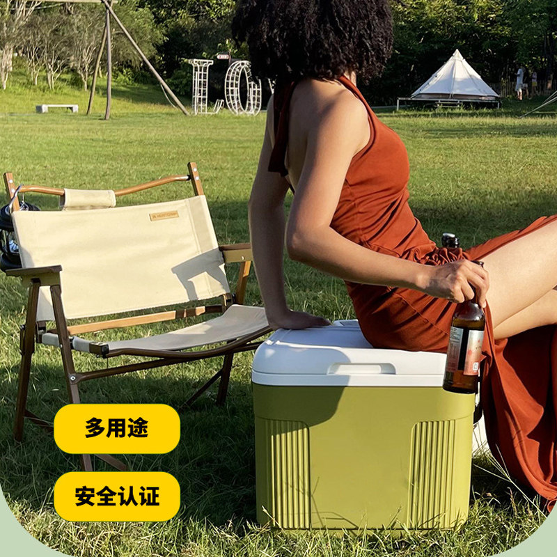 保温箱商用摆摊冷藏箱手提式小冰箱户外钓鱼冰桶冰块保冷野炊烧烤