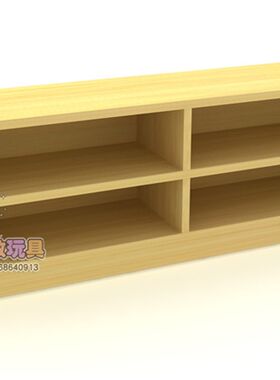 幼儿园儿童长凳鞋柜组合软包防撞鞋架多功能柜子储物柜木质玩具架