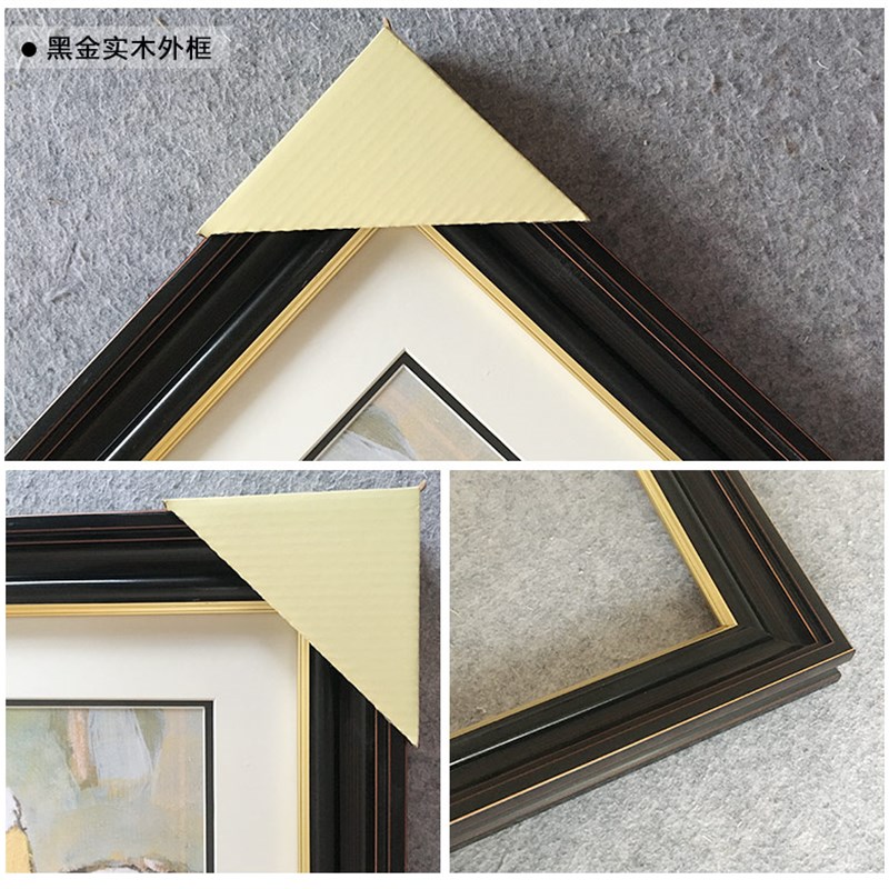 简美客厅画沙发背景大幅 卧室床头装饰画风景纽约样板房壁画横幅