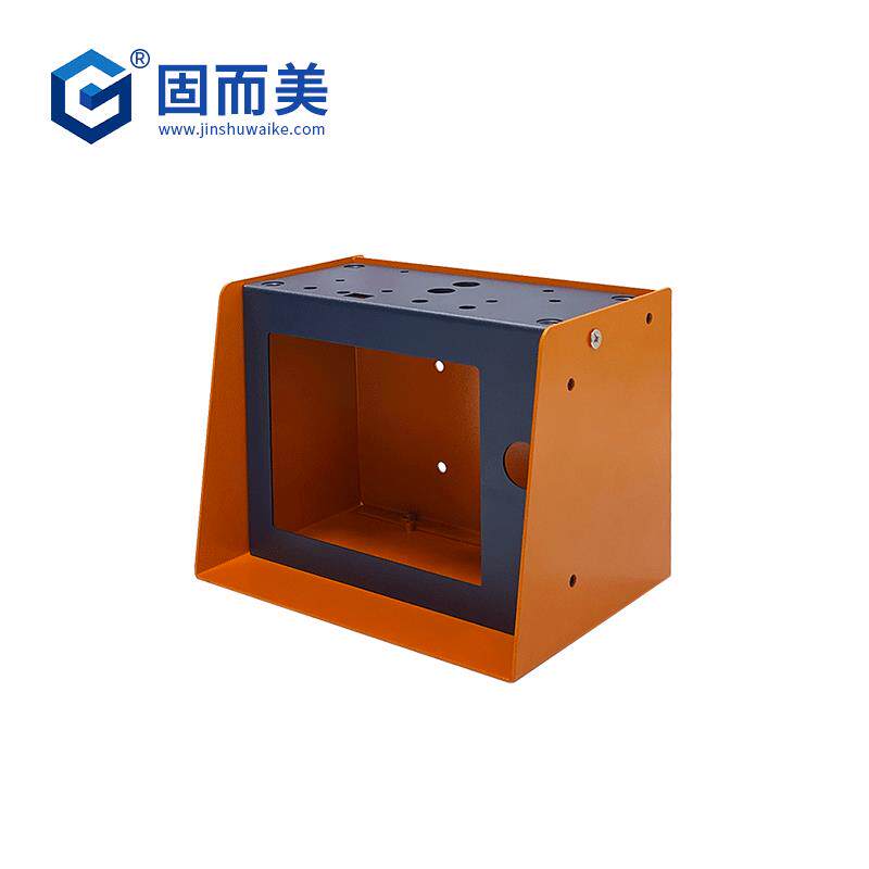 固而美工业显示屏外壳定做钣金机箱加工铁皮工控壳体分层设计订做