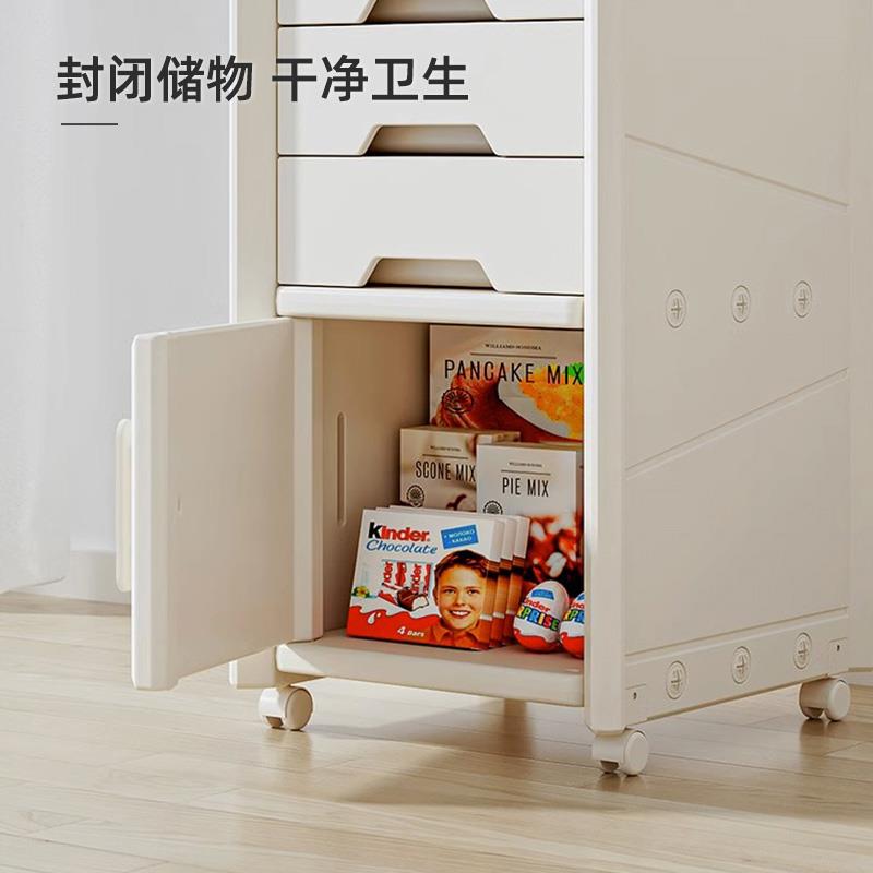 婴儿用品喂养台收纳柜床头置物架护理推车移动奶瓶置物架玩具收纳