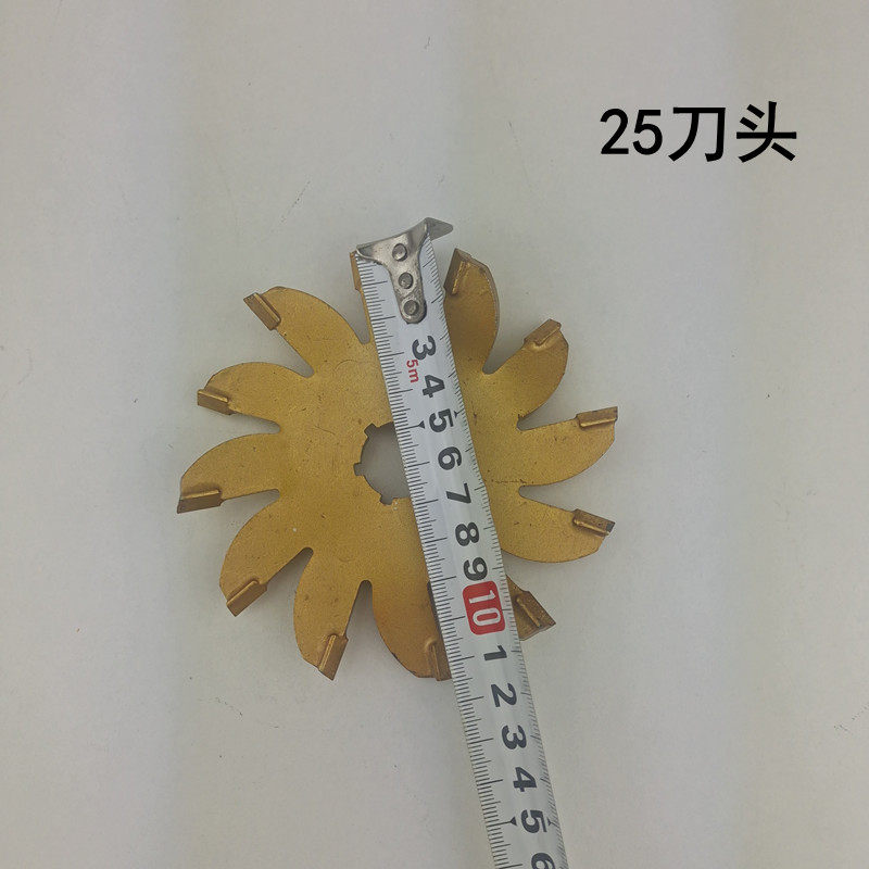 轻质砖开槽机刀片 骏途一次成型加气块泡沫砖切割刀头25mm35毫米