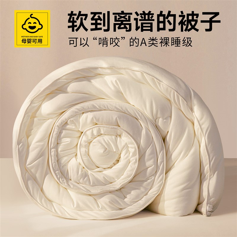 冬被2025新款被子被芯大豆纤维被加厚冬用棉被200x230cm加厚保暖图片