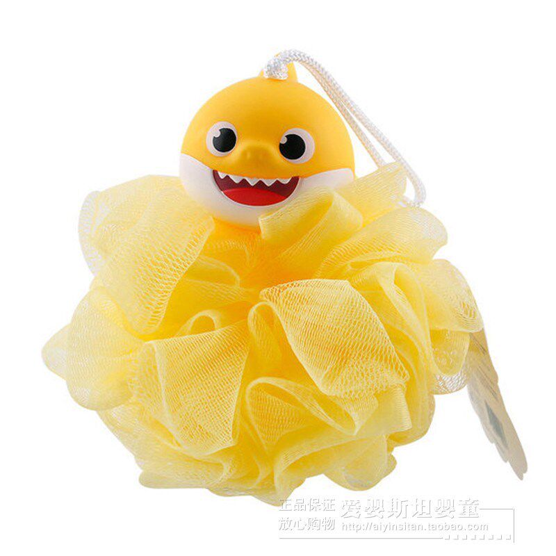 韩国碰碰狐儿童沐浴球浴花柔软宝宝泡泡浴不散大号搓澡巾洗澡起泡