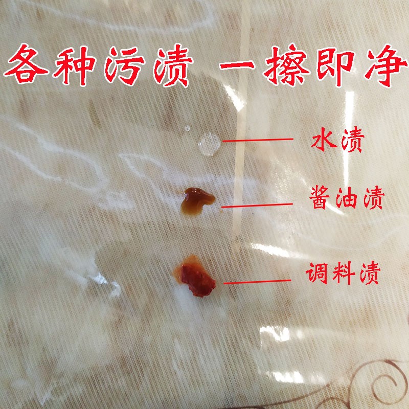 防水防烫防油免洗田园PEVA大小圆桌桌布餐馆饭店餐桌圆形塑料台布