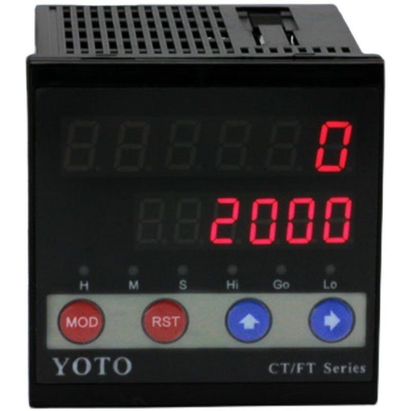 北崎YOTO 智能双数显频率线速转速表 FT7-R61B