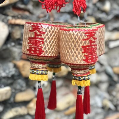 白沙屯湄洲妈祖天上圣母玄天上帝平安灯神龛挂件传统手工潮汕灯笼