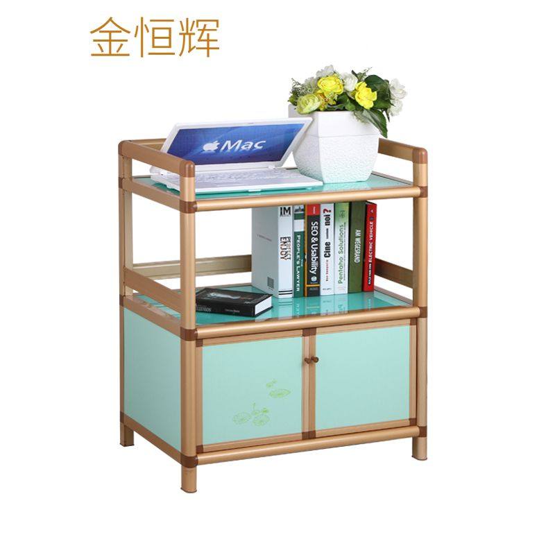 餐柜茶具收纳柜铝合金茶水柜厨房柜收纳柜碗盘柜阳台杂物柜多用柜