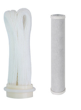 芯森林超滤净水器子母机除垢碳滤芯农村井水过滤器超滤膜滤芯