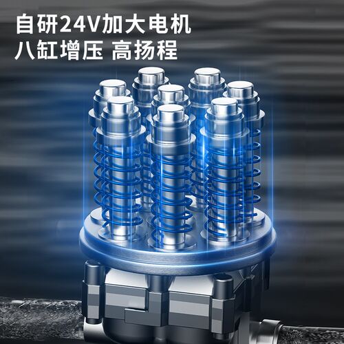 浇菜神器充电式浇水机抽水泵灌溉农村用菜地家用自动户外浇地神器