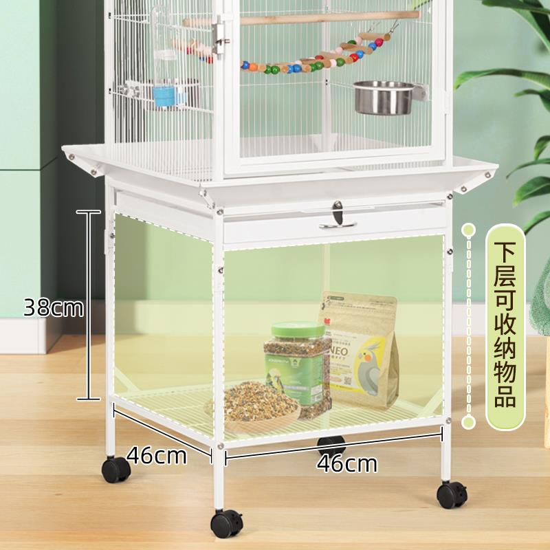 鹦鹉专用大号亚克力透明鸟笼玄凤蜜袋鼯吸蜜虎皮八哥画眉小太阳