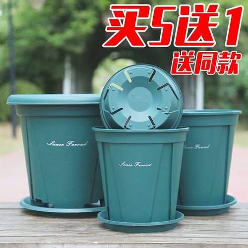白色加仑青山控根花盆塑料活性保持热植花烛蔓绿绒龟背竹花盆家用