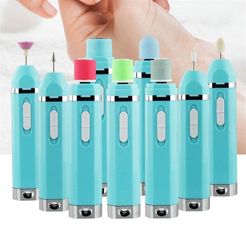 电动磨脚器去死皮机自动去角质美容工具打磨甲器套装美甲机