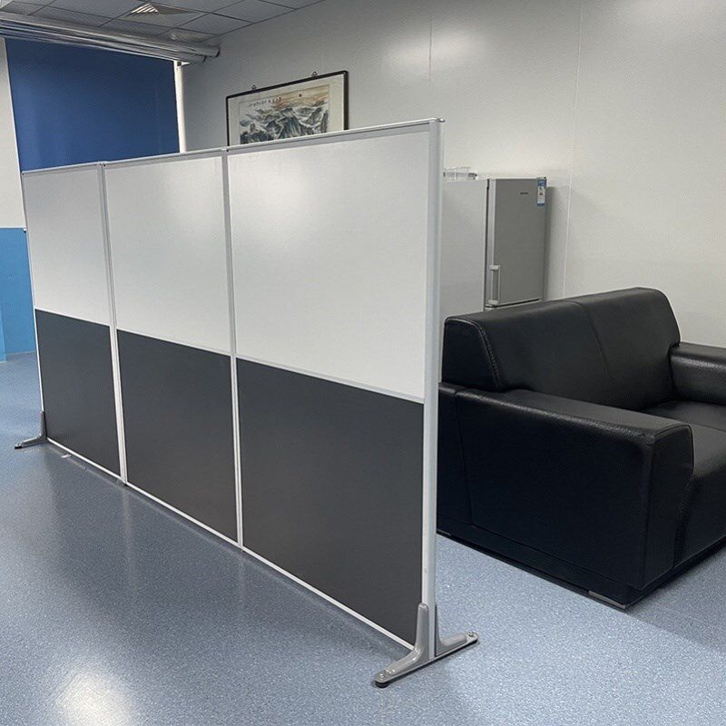 工厂车间仓库移动隔断墙办公室屏风折叠活动隔板库房推拉隔离挡板