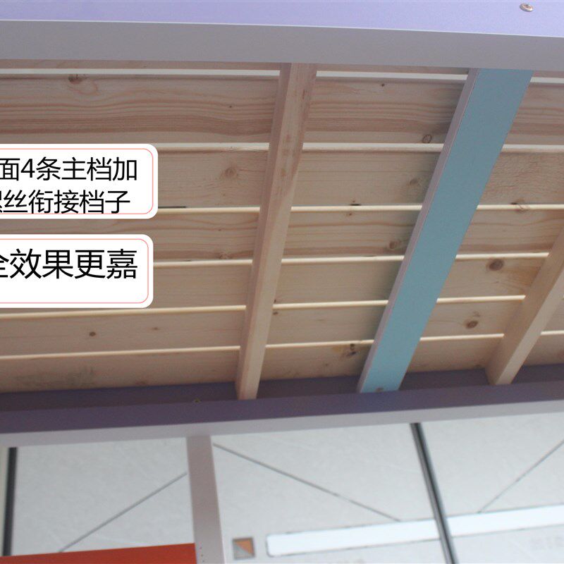 幼儿园高低床儿童上下铺子母床午休午托专用床宝宝双层加厚护栏床