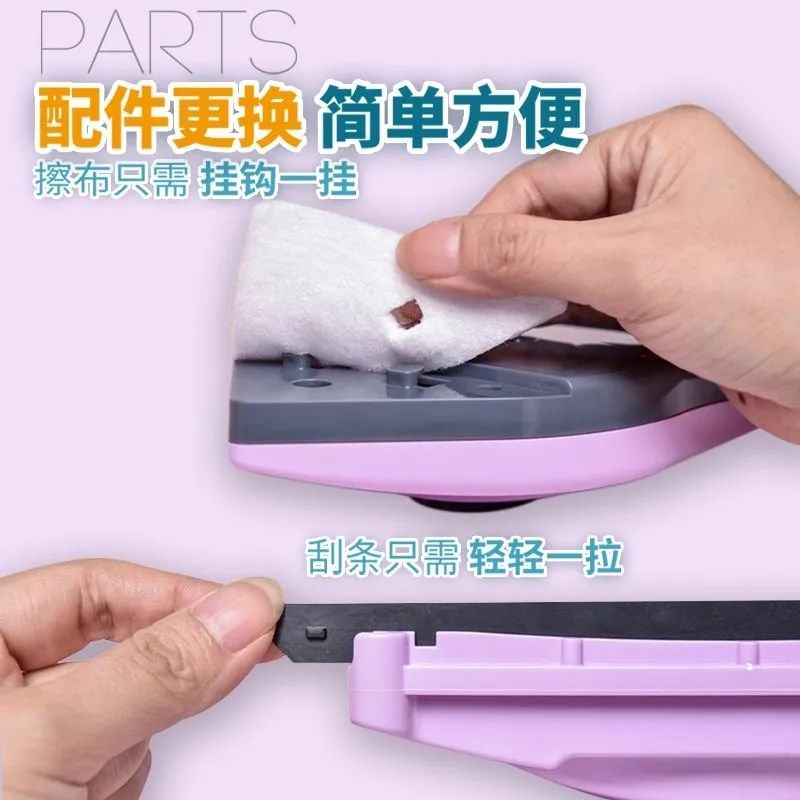 诚成擦玻璃神器双面擦可调磁家政保洁工具高层家用擦窗户厚三层