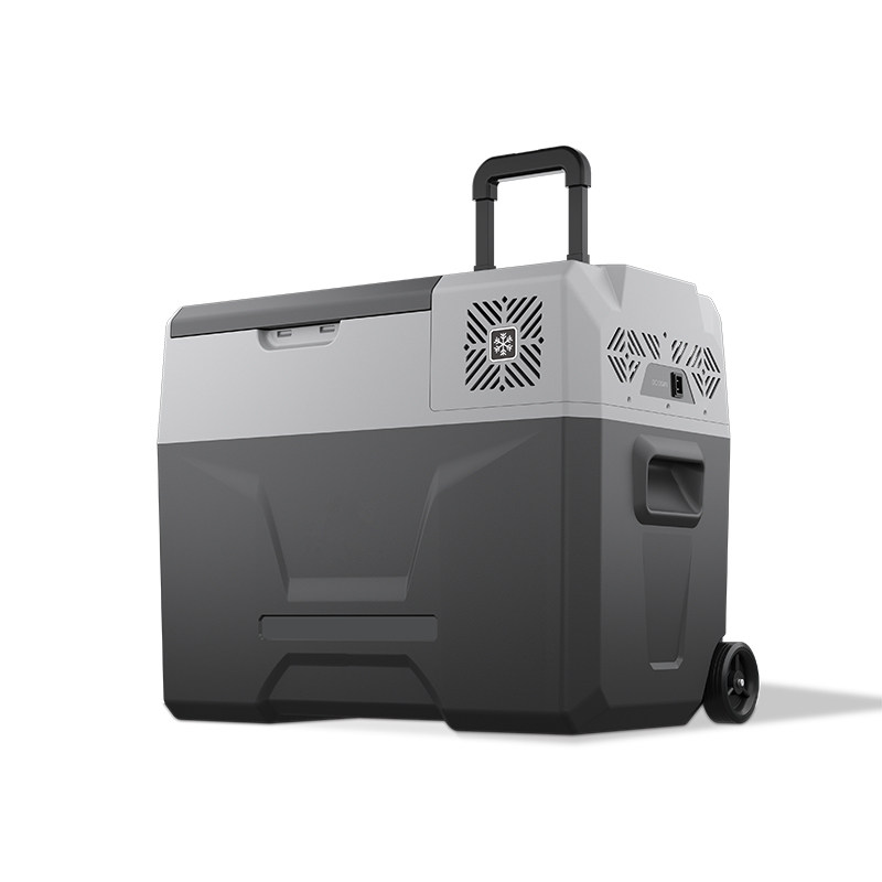 冰虎车载冰箱压缩机制冷车家两用12v24车用拉杆冷冻冷藏小型冰箱