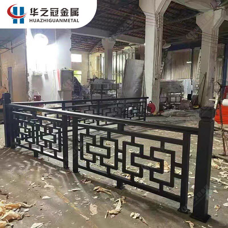 户外铝合金阳台护栏露台隔离栏杆楼梯扶手二楼楼顶防护围栏栅栏厂