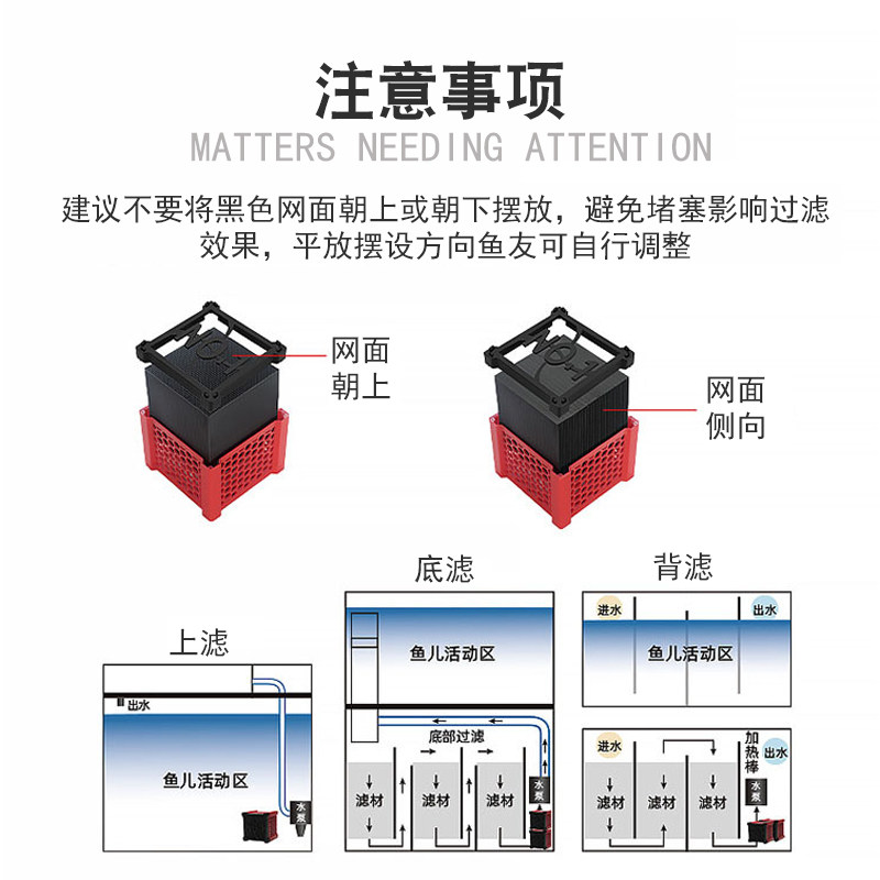 鱼缸净水纳米魔方滤材黄水过滤材料活性炭除臭去除腥味高碳绿水器