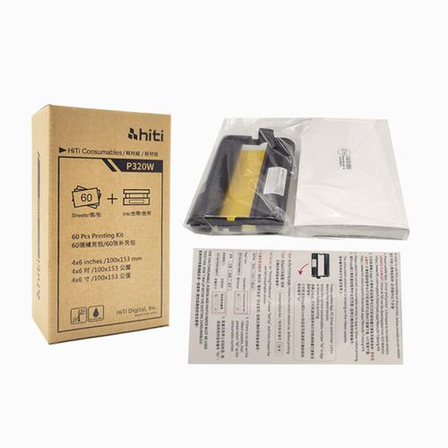 呈妍hiti热升华打印机相纸P310W相纸p310w家用商用证件照打印机相