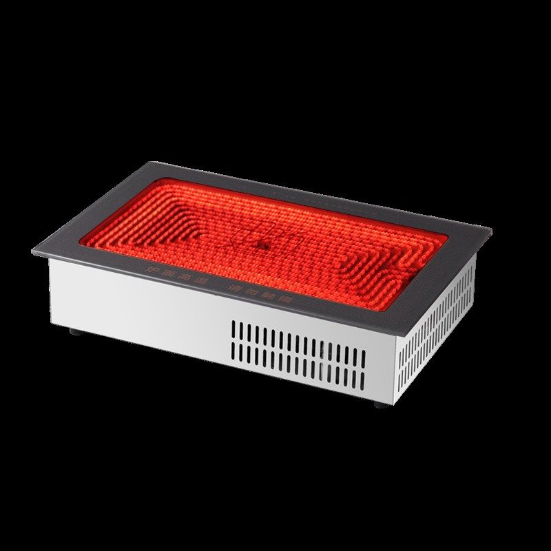 火锅电陶炉商用串串麻辣烫钛晶板长方形烤鱼炉关东煮大功率4000W