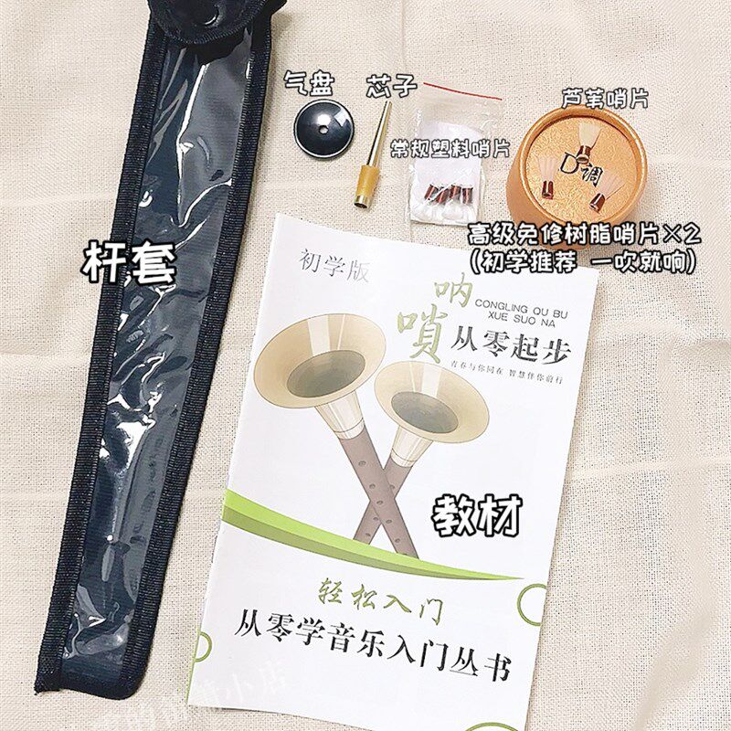专业演奏唢呐 初学精品乌木D调 泠云UP主推荐 泠云的笛箫小店