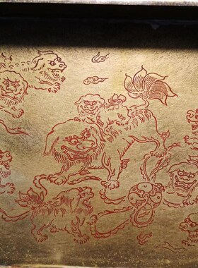 复古铜茶盘宋式茶承茶具收纳盘日式仿古壶垫茶垫壶承铜托盘干泡台