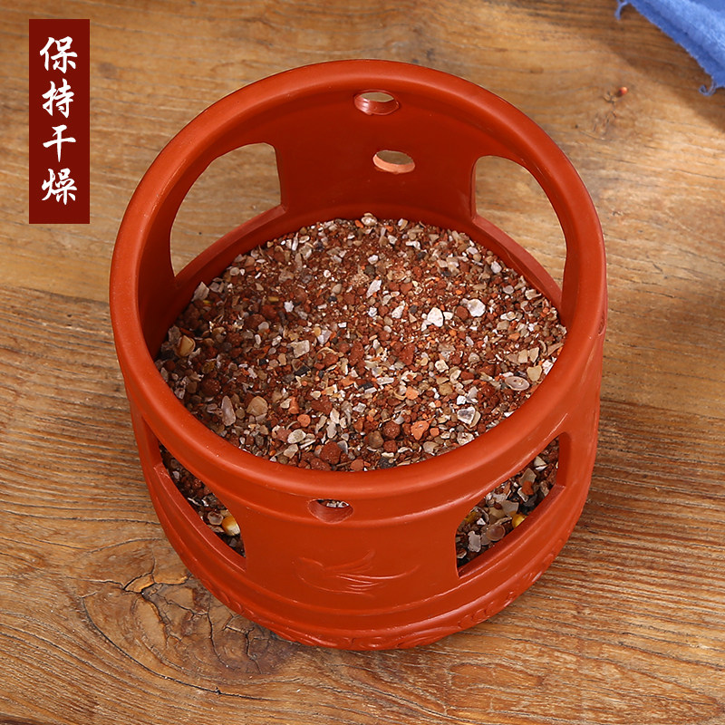 紫砂陶瓷鸽子全自动饮喂水器赛信鸽用品水壶水槽沙土喂食槽用品具