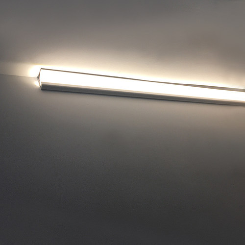 免吊顶开槽led贴片墙角线形灯带铝合金洗墙顶角造型发光明装阴角