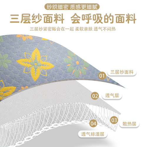 三层纱床头靠垫床头软包大靠背床上玩手机靠枕沙发靠垫枕头可拆洗