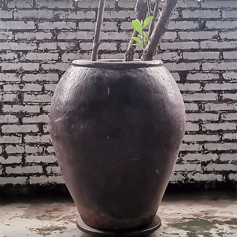 花叶户外特厚特硬移动托盘圆形带万向轮底座花盆水缸鱼缸大承重