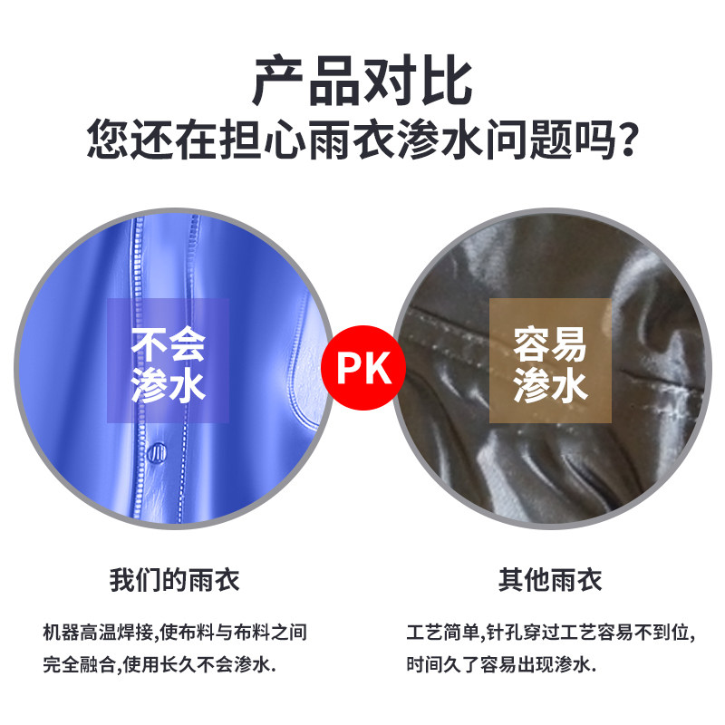 大渔厂渔友牌渔民背带裤雨衣吊带裤套装男养殖渔船捕出海捞防水裤