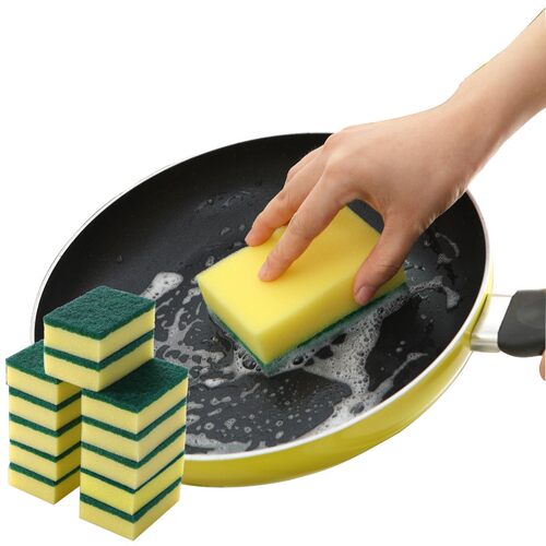 24个厨房用品洗碗海绵刷刷锅清洁工具双面魔力擦百洁布海绵擦神器