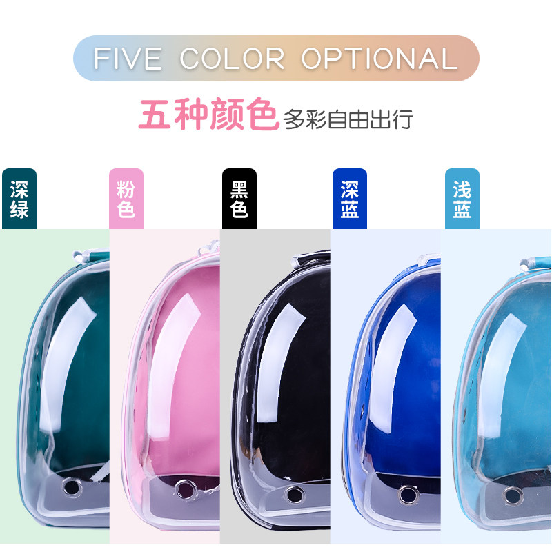 鹦鹉外出包保暖透气玄凤虎皮牡丹小太阳用品小型宠物背包透明鸟包
