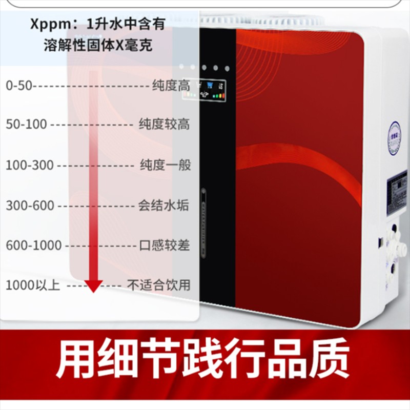 纯水机家用100G600GRO膜反渗透膜净水器自来水饮用自吸除垢净水器