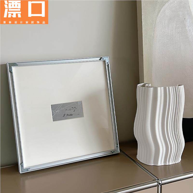 餐边柜装饰画总闸开关餐厅新款高端办公室挂画极简主义高级感科技