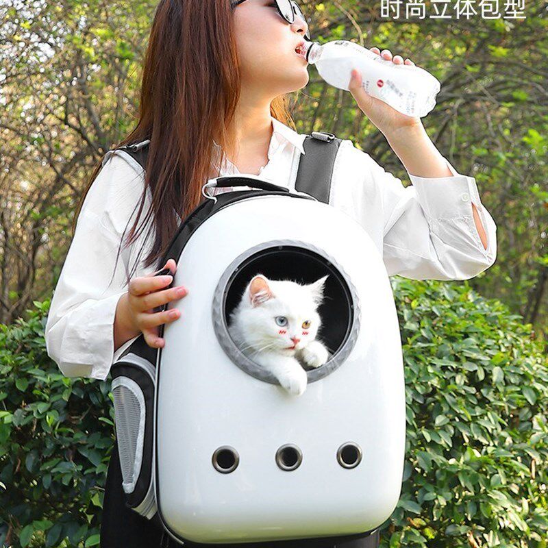 猫包外出便携包透气双肩宠物背包大容量猫书包猫笼太空舱猫咪用品