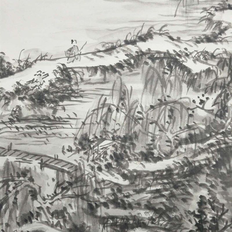 贵州皮纸纯手工半生熟仿古白色四尺皮纸宣纸楮皮构皮书法国画专用