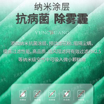适配OUTES中广欧特斯A6空气净化器KJ300-A01 02过滤网除甲醛滤芯