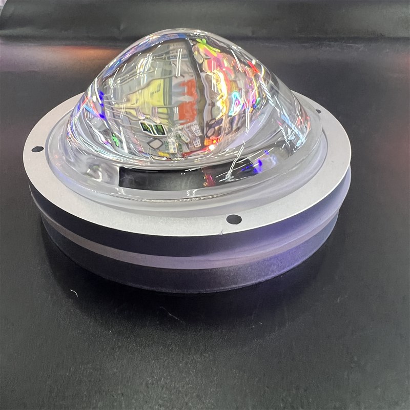 LED 聚光凸透镜 玻璃防水透镜120W 300W 200W 500W灯珠散光套件